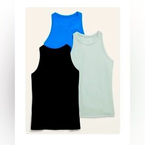 Old Navy Ultralite racerback tank tops -size XL (set of 3)